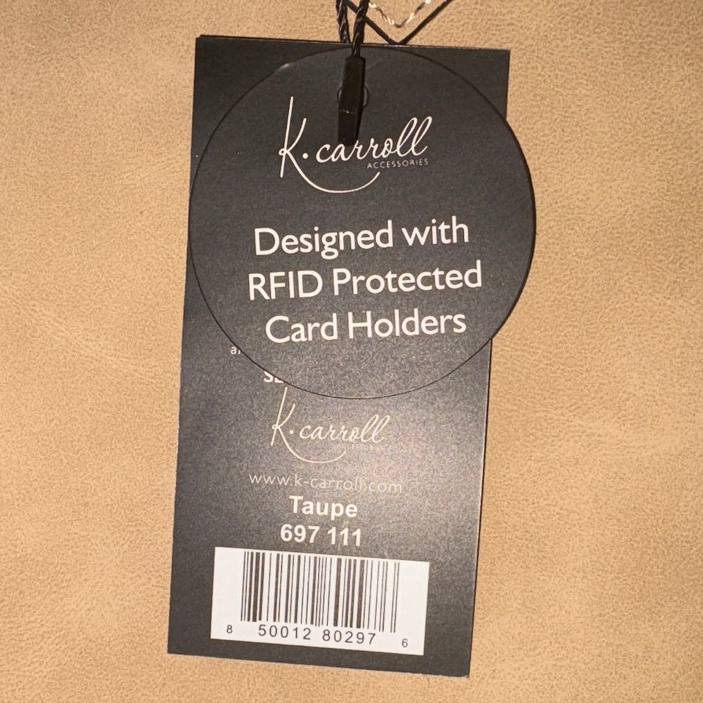 NWT K. Carroll Tan Tote Bag - Picture 4 of 9